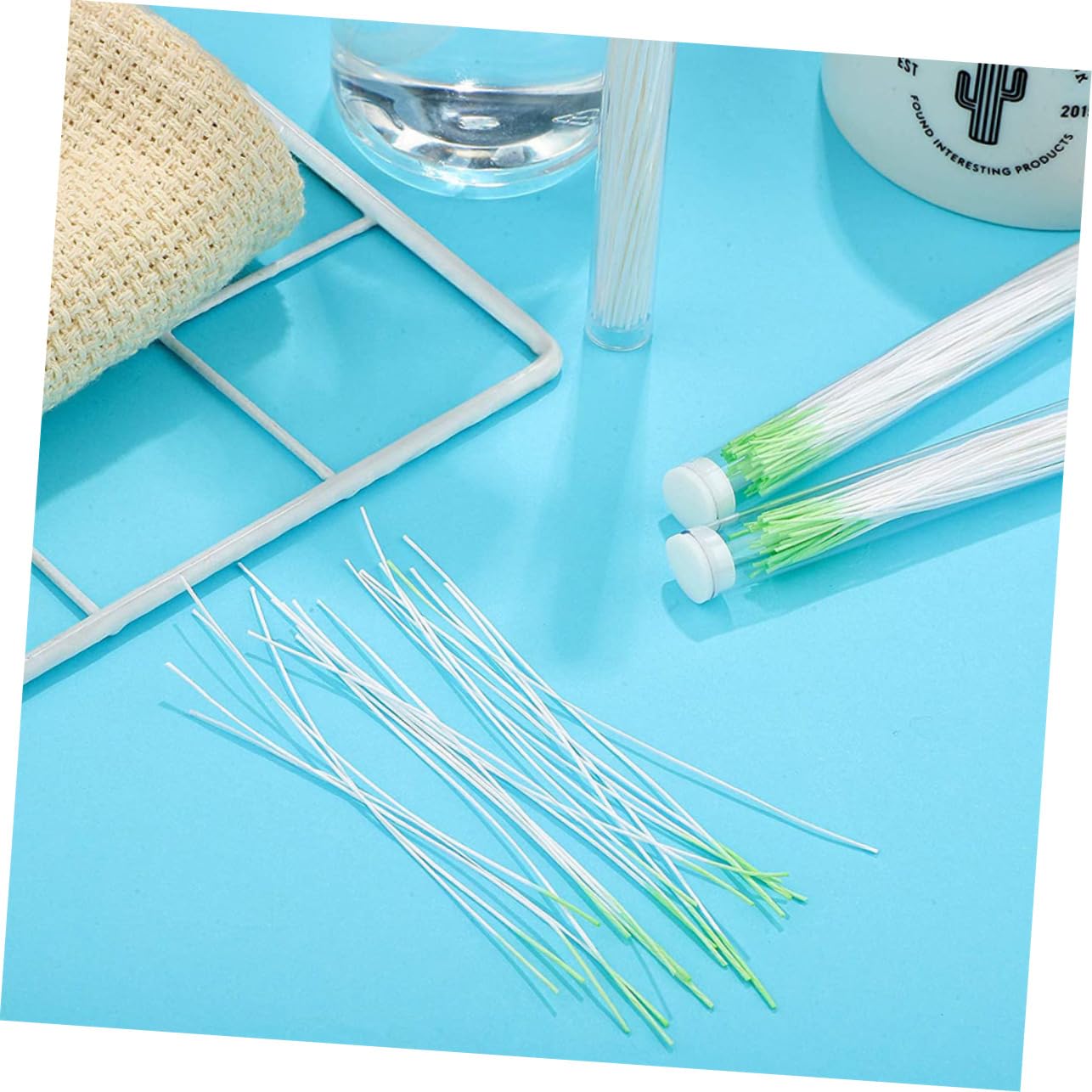 350pcs Ear-piercing Cleaning Lines Skin-friendly Ear Care Tool for Convenient Painless Hole Cleaning Remove Maintain Piercing Portable for Daily Use