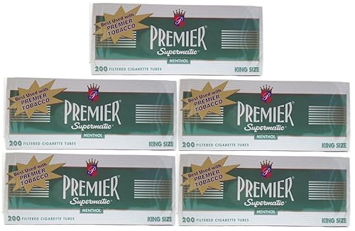 (5) Five Boxes of Premier Menthol - King Size Cigarette