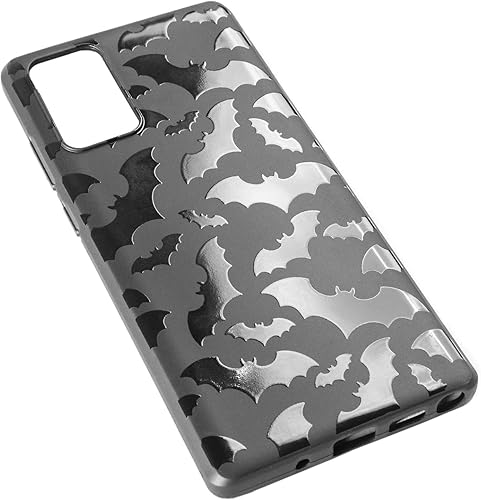 Miniatura 3 de Cavka Funda de teléfono negra mate compatible con Samsung Galaxy Note 20 5G 2020 Funda protectora de goma de poliuretano termoplástico con