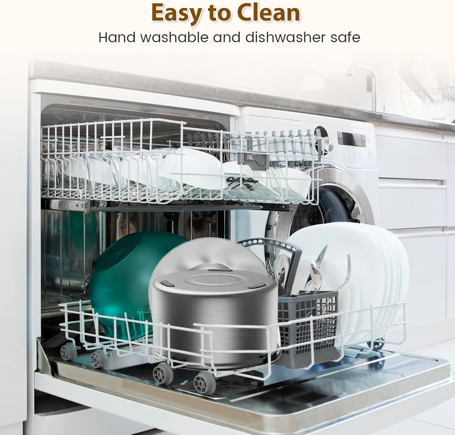 Dog Water Bowl 1.5Gal Stainless Steel No Spill Water Bowl for Dogs, 5.6L Large Capacity Spill Proof Slow Drinking Dog Water Feeder with Anti-Slip for Medium Large Messy Drinkers