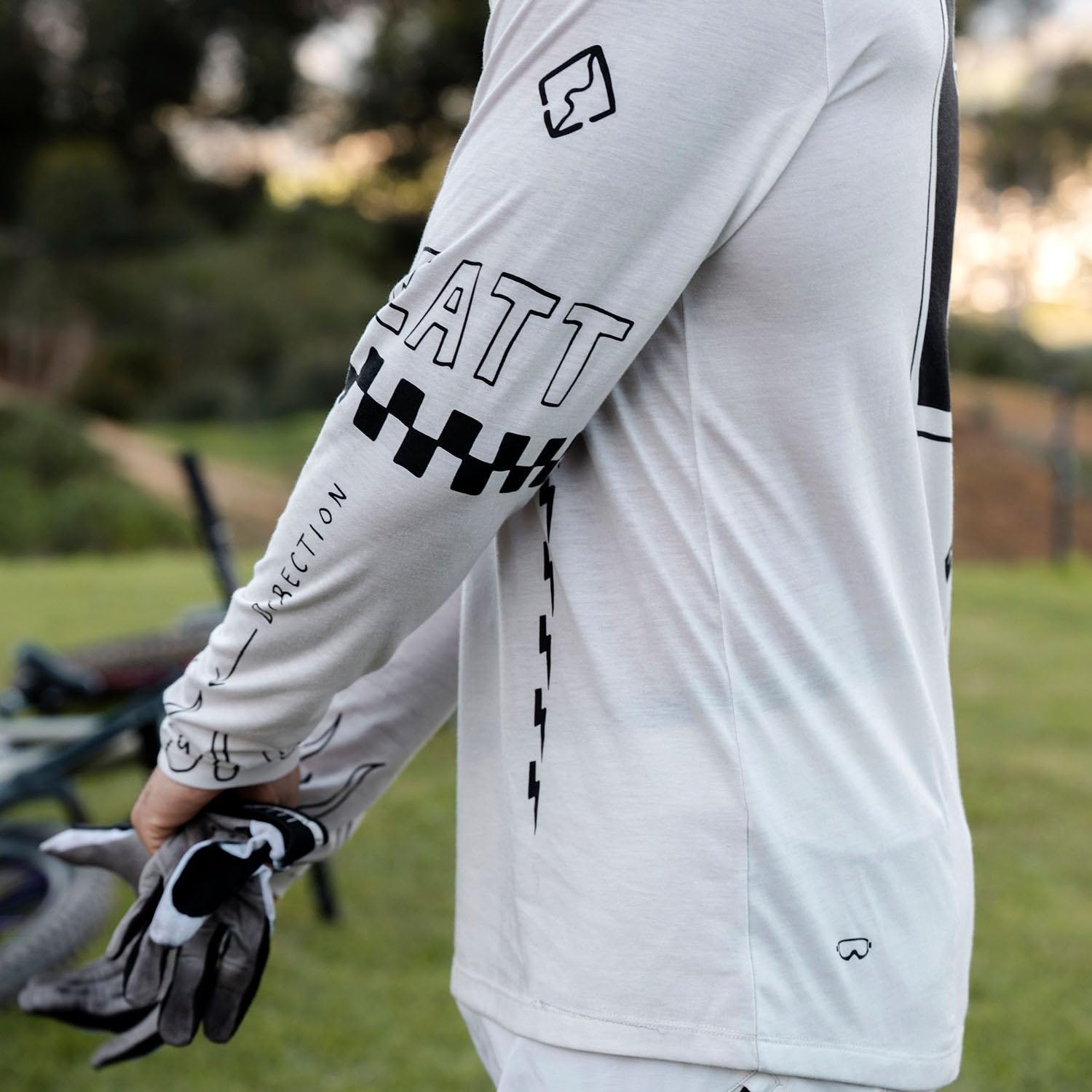 Leatt Maglia Tecnica MTB Gravity 3.0 Manica Lunga-traspi Ropa Hombre