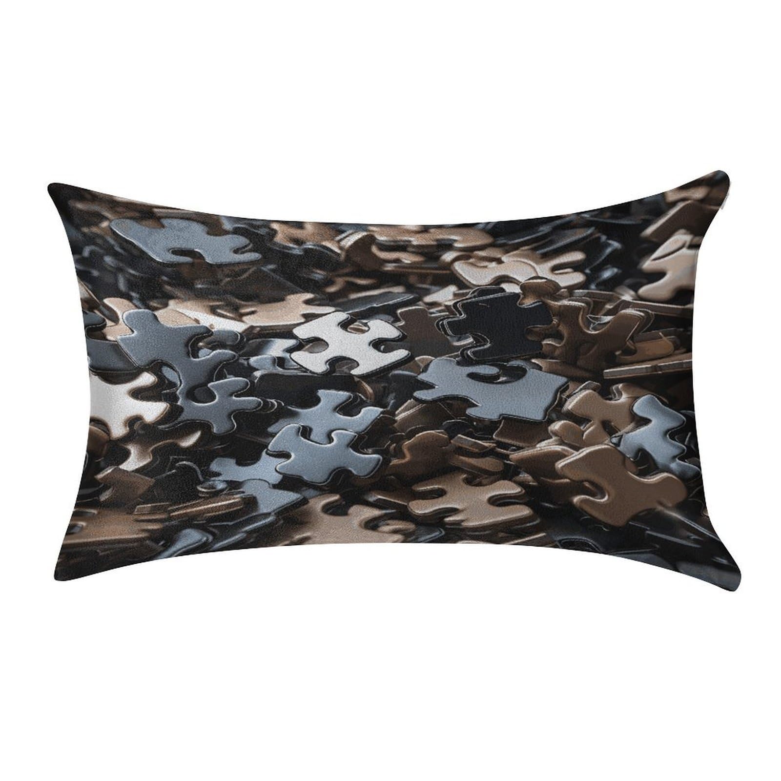 Fekiloot Style A Bunch Of Puzzle Pieces Pillow Covers Home Decor Pillow Cases