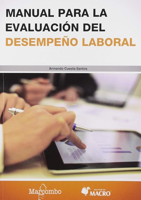 Portada de Manual para la evaluación del desempeño laboral