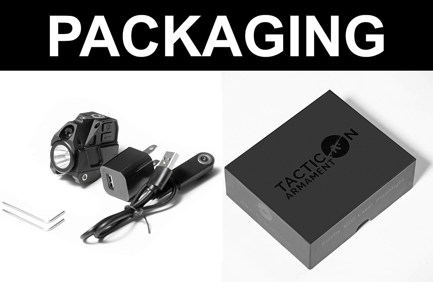 Firefly V2 Flashlight Laser Sight | Strobe Function | Combat Veteran Owned Company | Pistols | Rifles | 220 Lumens | Magnetic Charging | Laser Flashlight Combo for Handgun | Gun Light (Green-Laser) : Sports & Outdoors