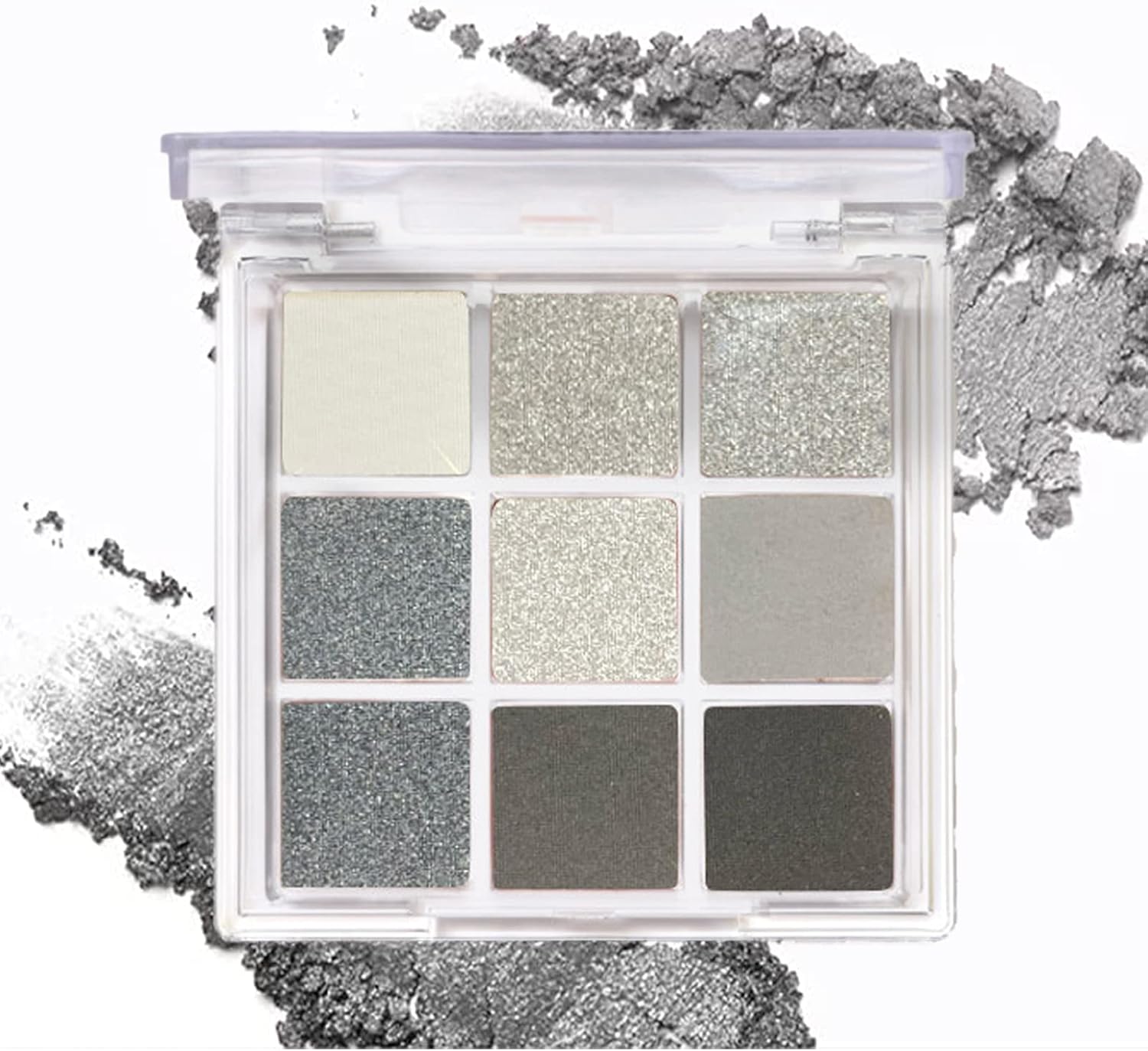 Smoky Eyeshadow Palette, Black Gray Eye Shadows Palette For Women