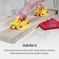 Vista 10 de Bloque de empuje Microjig GRR-RIPPER 3D para sierras de mesa, rebajadoras, sierras de banda, y ensambladores