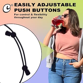 Croptuck Original Adjustable Crop Tuck Waist Band Tool for Tucking Shirt and Sweater Top Size