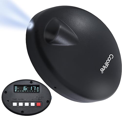 Miniatura 7 de Coolfire Reloj despertador vibratorio para adultos y adolescentes que duermen mucho - La solución definitiva de despertador para personas que
