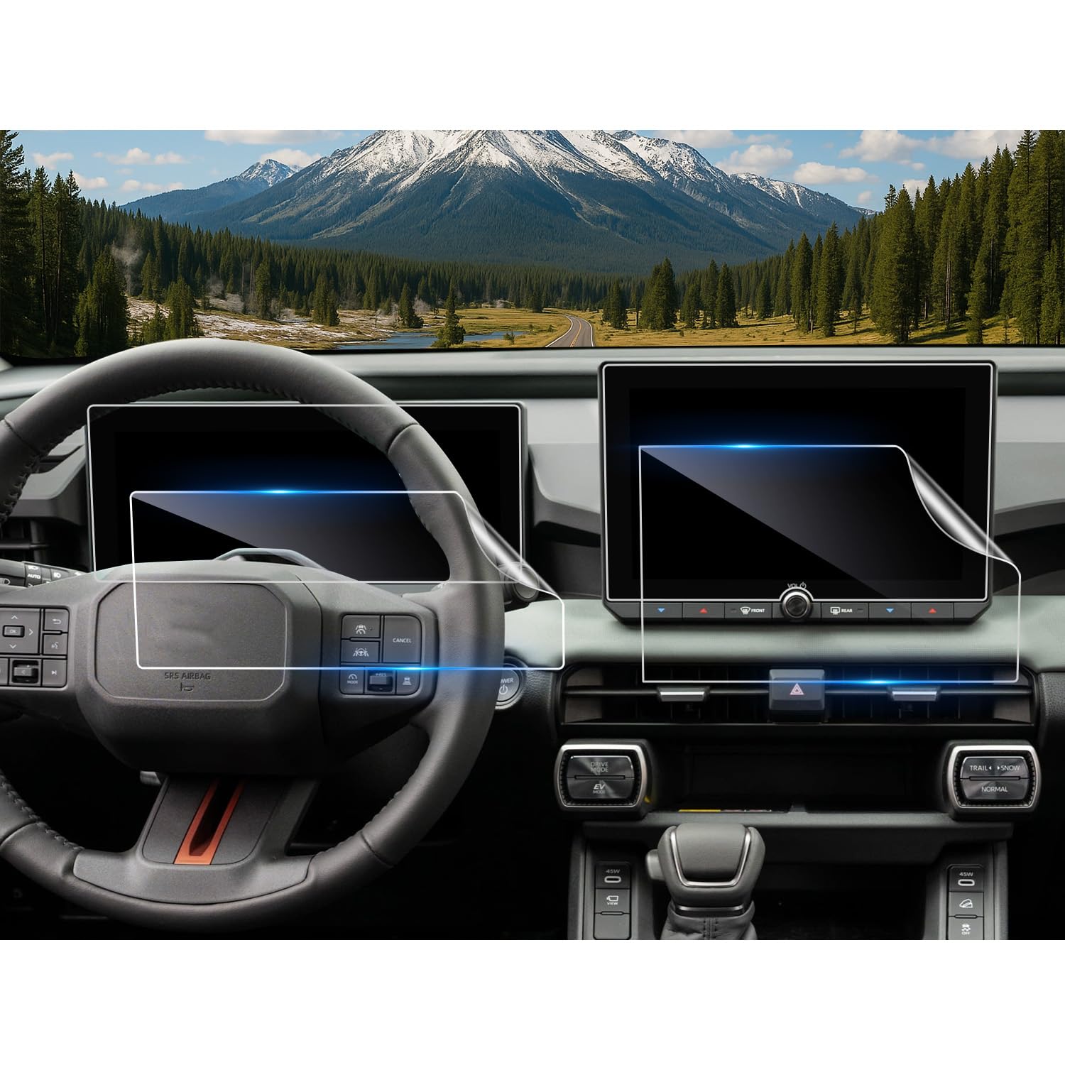 CDEFG 4Pcs for 2026 Toyota RAV4 Screen Protector