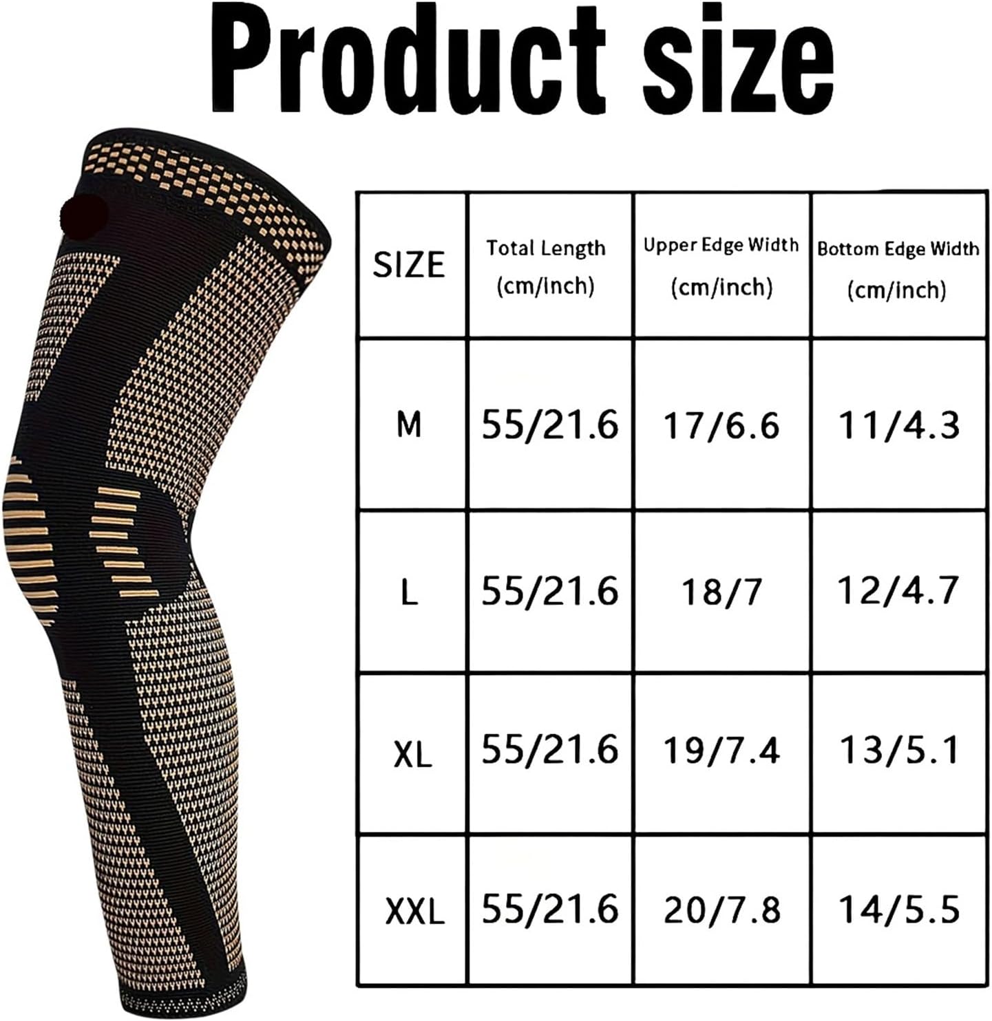 2 Pack Sports Knee Pads, Extended Leg Pads, Knee Protection, Calf Compression Basketball, Football and Tennis Sports for Volleyball Football Dance Yoga Tennis Running