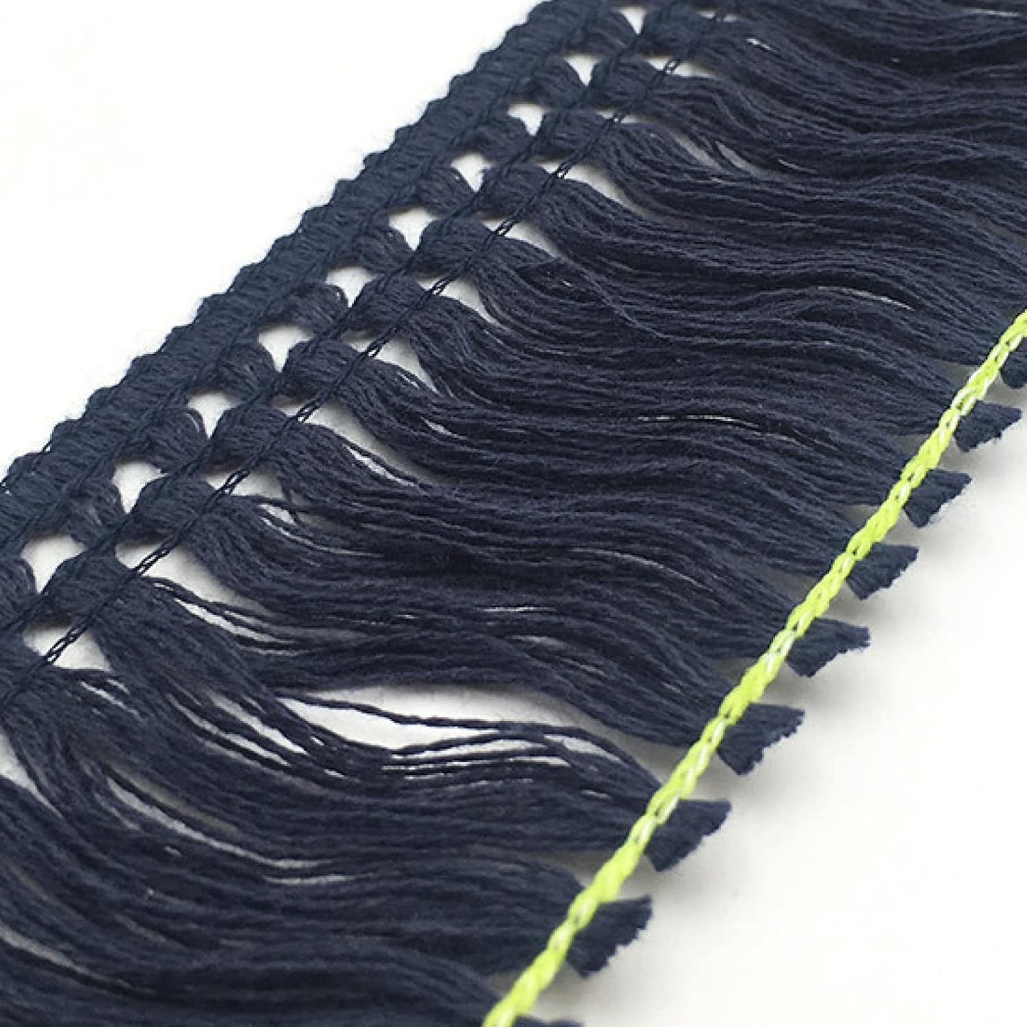 Curtain Tassels，Tassels for Sewing， Lace Fringe Navy Cotton Tassel Lace Trimming Tablecloth Sofa Curtains Apparel Hair Accessories DIY(Pink)
