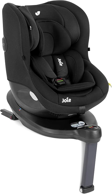 Joie i-Spin 360 R129 çocuk koltuğu, i-Size, ISOFIX, 360° döndürülebilir, yan darbe koruması, 4 yaşına kadar doğum (40 – 105 cm), renk Shale