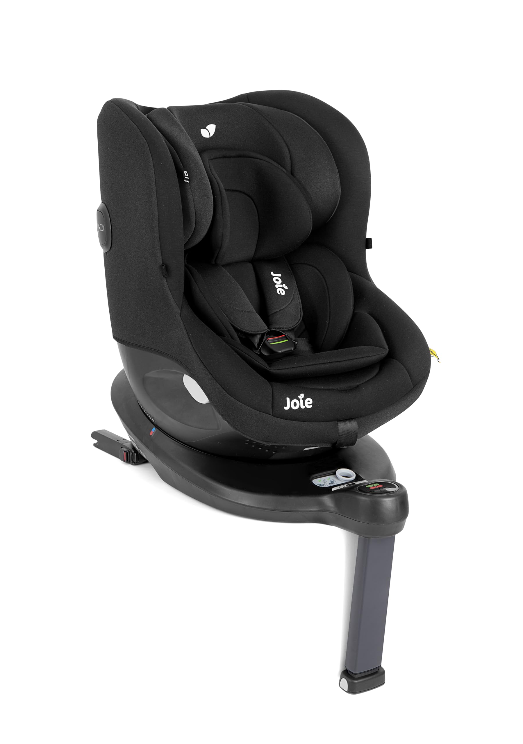 Joie i-Spin™ 360 seggiolino auto R129 i-Size, ISOFIX, rotazione a 360°, protezione dagli impatti laterali – dalla nascita ai 4 anni (40–105 cm), shale