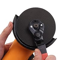 Vista 6 de KSEIBI Paquete de 50 ruedas cortadas para amoladora angular para cortar metal de 4-12 x 0.040 x 78 pulgadas y llave de amoladora angular ajustable