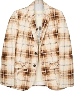 CHARCHIT Boys Full Sleeves Checkered Blazer with T-Shirt Price In India