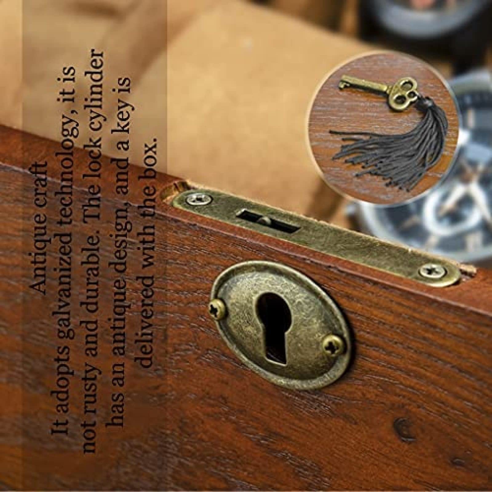 Caja De Reloj De Madera con 12 Ranuras, Caja De Almacenamiento De Reloj con Cerradura, Vitrina De Reloj Adecuada como Regalo para Coleccionistas De Relojes O Amigos,35×20×9.5cm