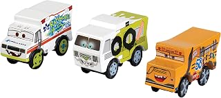 KidKraft 17216 Disney® Pixar Cars 3 3-Pack - Thunder Hollow. Dr. Damage, Miss Fritter and Arvy are back and ready to race.