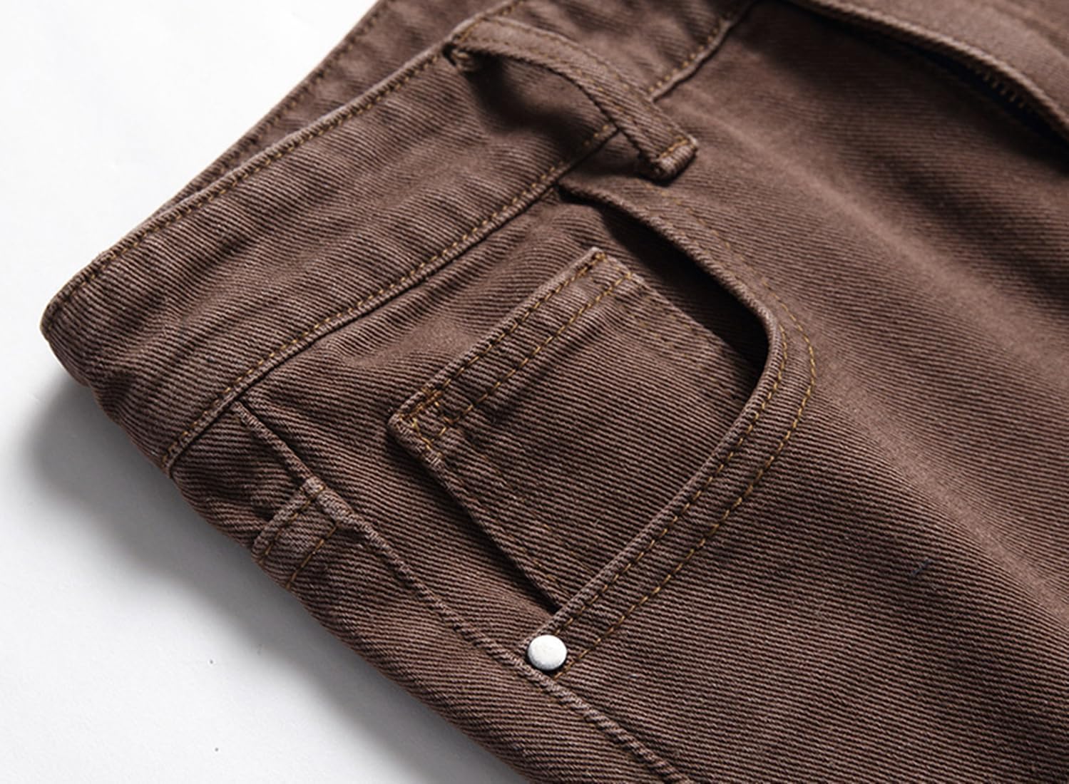 Boy's Elastic Straight Slim Skinny Fit Stretch Fashion Elastic Jeans Denim Pants - Image 4