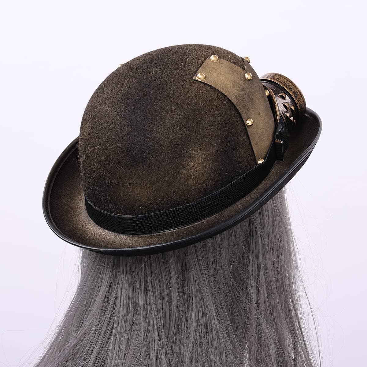 COSDREAMER Unisex Steampunk Cat Ear Top Hats Halloween Party Hats