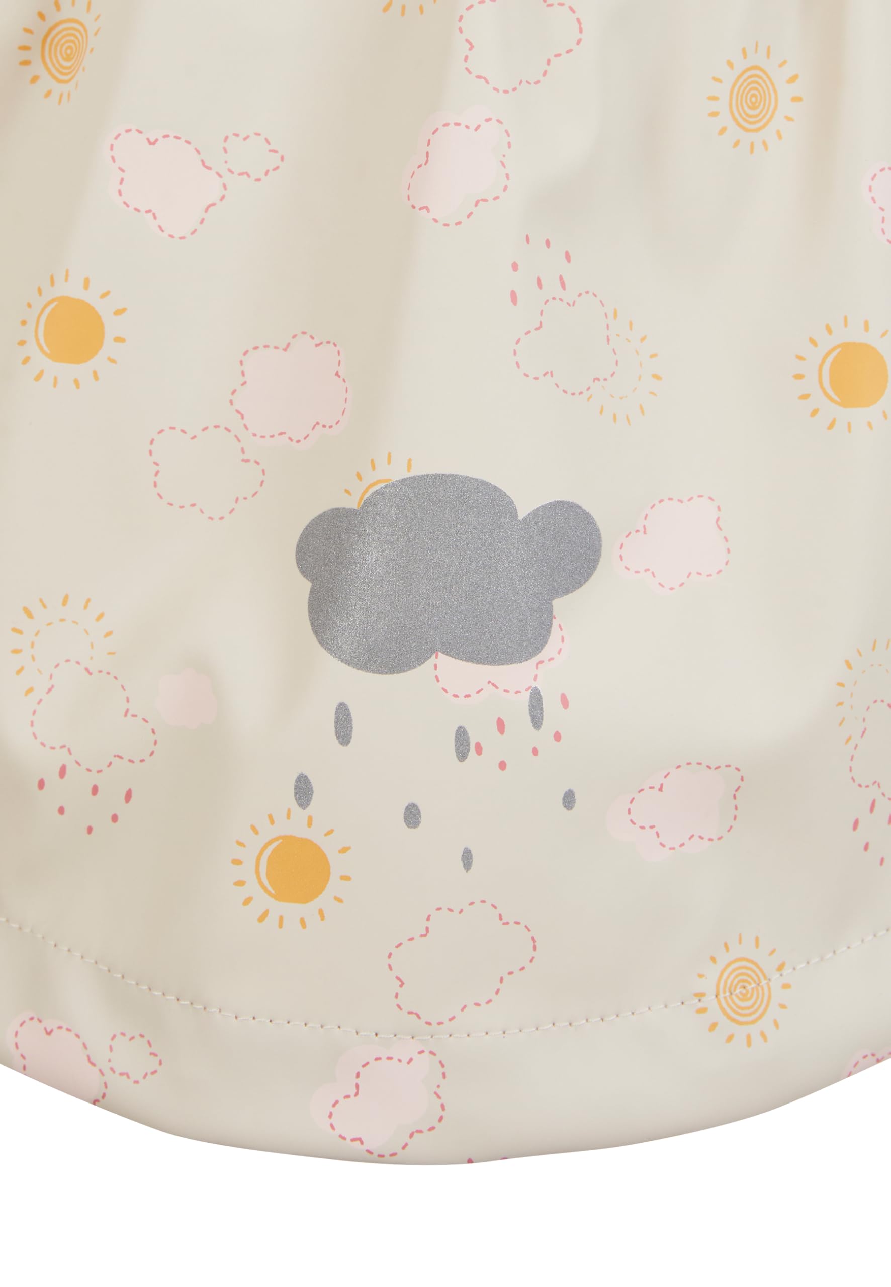 Sterntaler Regenjacke Ungefüttert Wolken Impermeabile Unisex - Bimbi 0-24 (Pacco da 1)