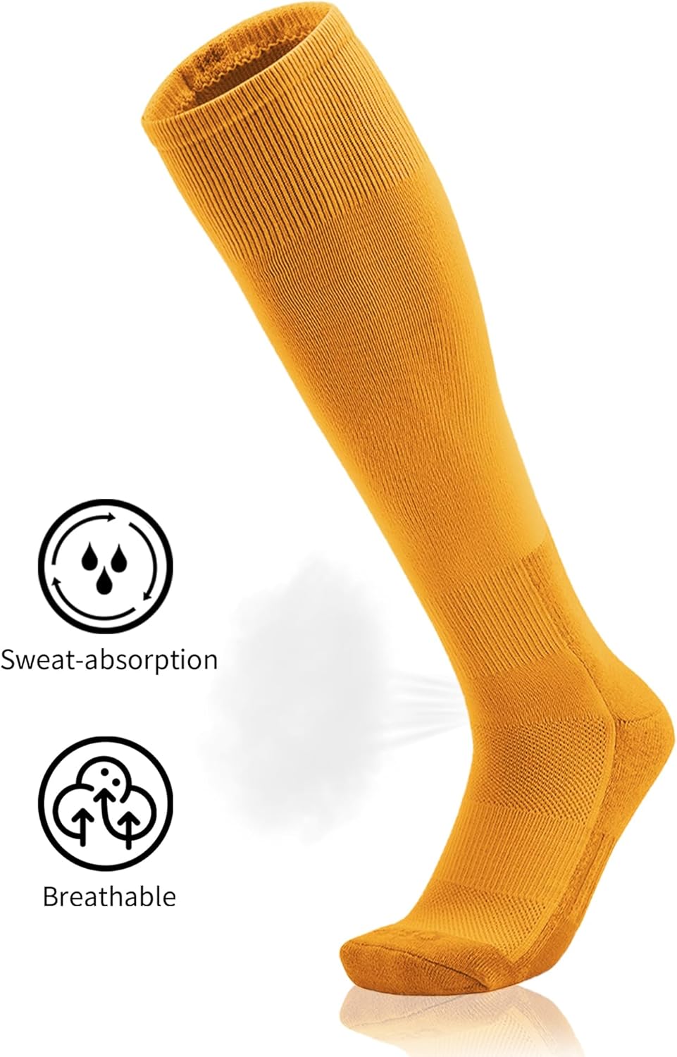 QBK 2T/3T/4T/5T To Youth Toddler Soccer Socks For Kids Boys And Girls - Image 2