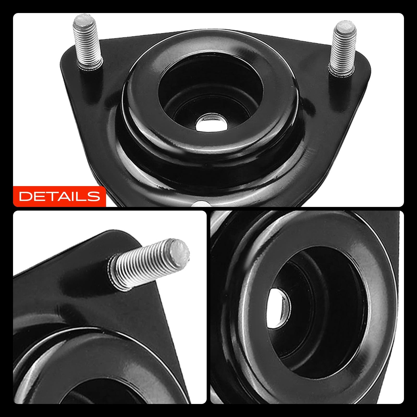 Frankberg Soporte del amortiguador del eje delantero izquierdo y derecho | 4060A417; Compatible con: Outlander III GFW GGW ZJ ZK ZL