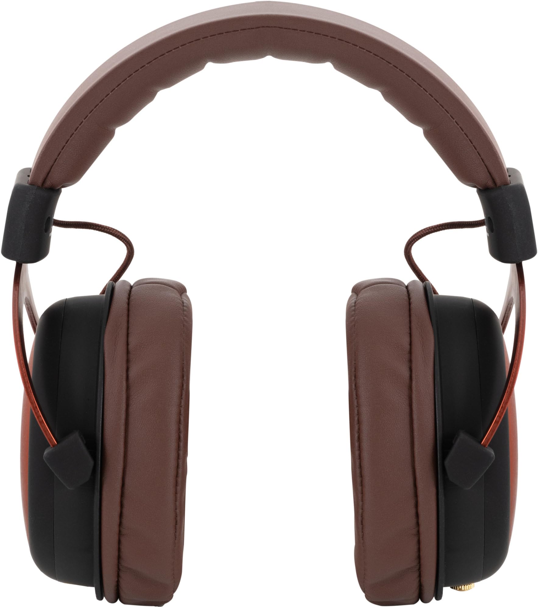 Pronomic KH-6093 KU Auriculares de Estudio Cobre/Marrón, 3 mm, Peso: 285 g | Auriculares cerrados Over-Ear con gran comodidad, Impedancia nominal: 60 ohmios, Sensibilidad: 98 dB (± 3 dB), 3 mm