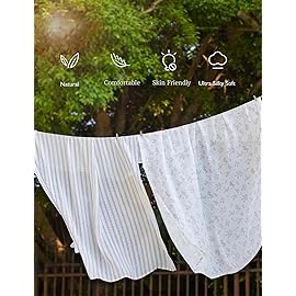 Momcozy Muslin Swaddle Blankets, Ultra Soft Neutral Baby Essentials Must Haves Registry Search, Breathable Large 47\'\' x 47\'\' Newborn Boys Girls Swaddle Receiving Blanket, Sugar Bowl Bunny