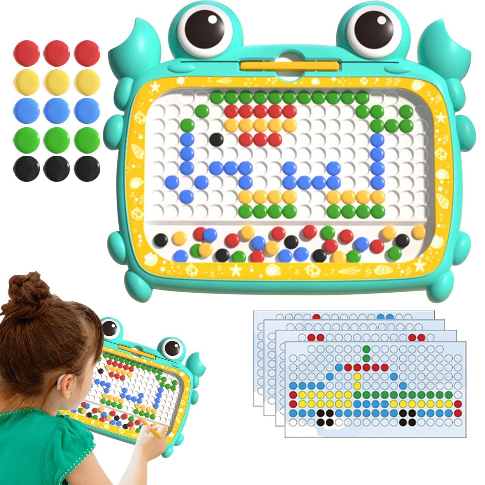 Pizarra de dibujo magnética para garabatos, Juegos de dibujo para niños