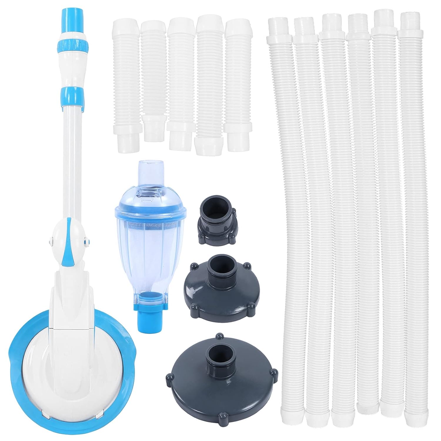 Pool Vacuum Kit, Easily Installed Without Tools Quiet Operation