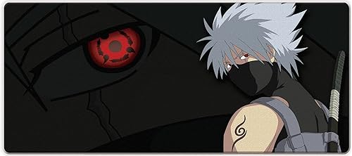 SMAIGE Alfombrilla de mouse extendida XXL para juegos, grande, ancha y larga, bordes cosidos, dimensiones de 27.6 x 11.8 x 0.08 pulgadas, diseño de