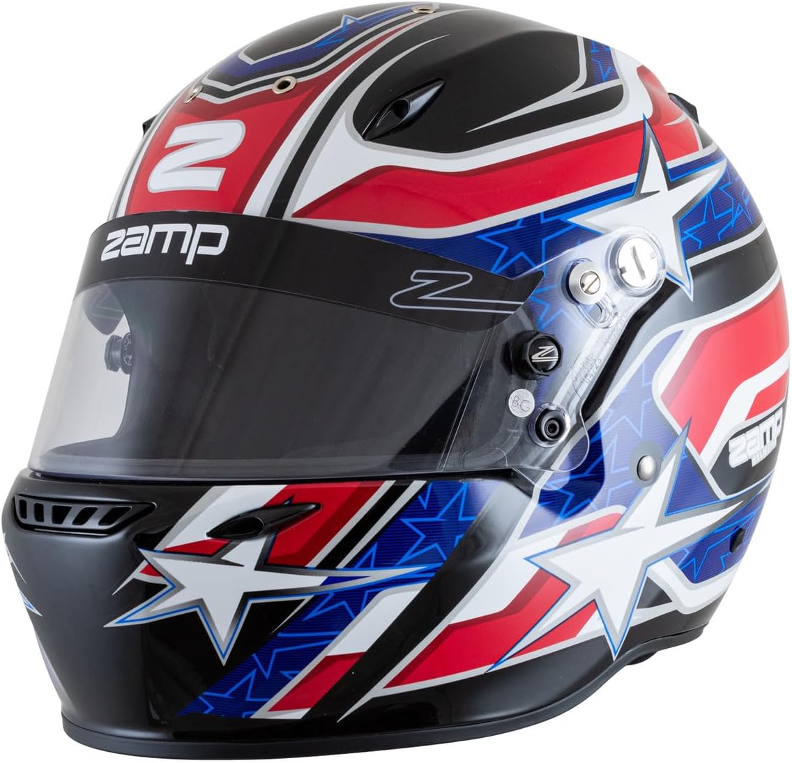 Zamp ZR-72 Graphic Black/Red/Blue X-Large