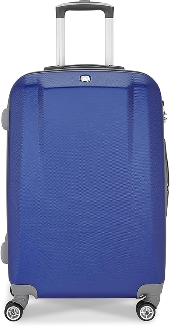 WENGER, Tenso Large Hardside Suitcase, 98 liters, Blue, 612079