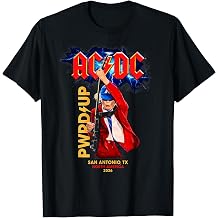 AC/DC PWR UP San Antonio TX North American Tour 2026 Photo T-Shirt