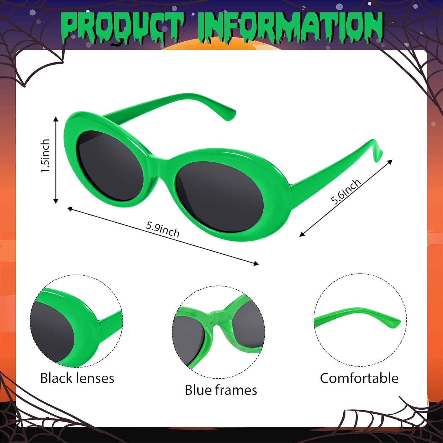 Halloween Costume Include Tailcoat,Top Hat,Glasses,Gloves,Tie,and Brooch for Men Women Party Cosplay