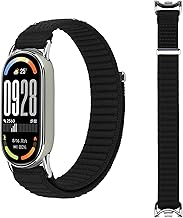 Strap Compatible with Xiaomi Mi Smart Band 10/9/8 for Women Men, Nylon Sport Bands Replacement Bracelet Compatible with Xiaomi Smart Band 10/9/8