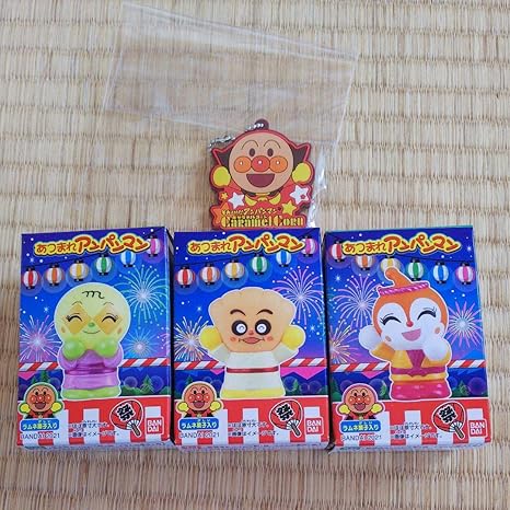 Amazon Co Jp あつまれアンパンマン指人形ドキンちゃんメロンパンナクリームパンダ おもちゃ