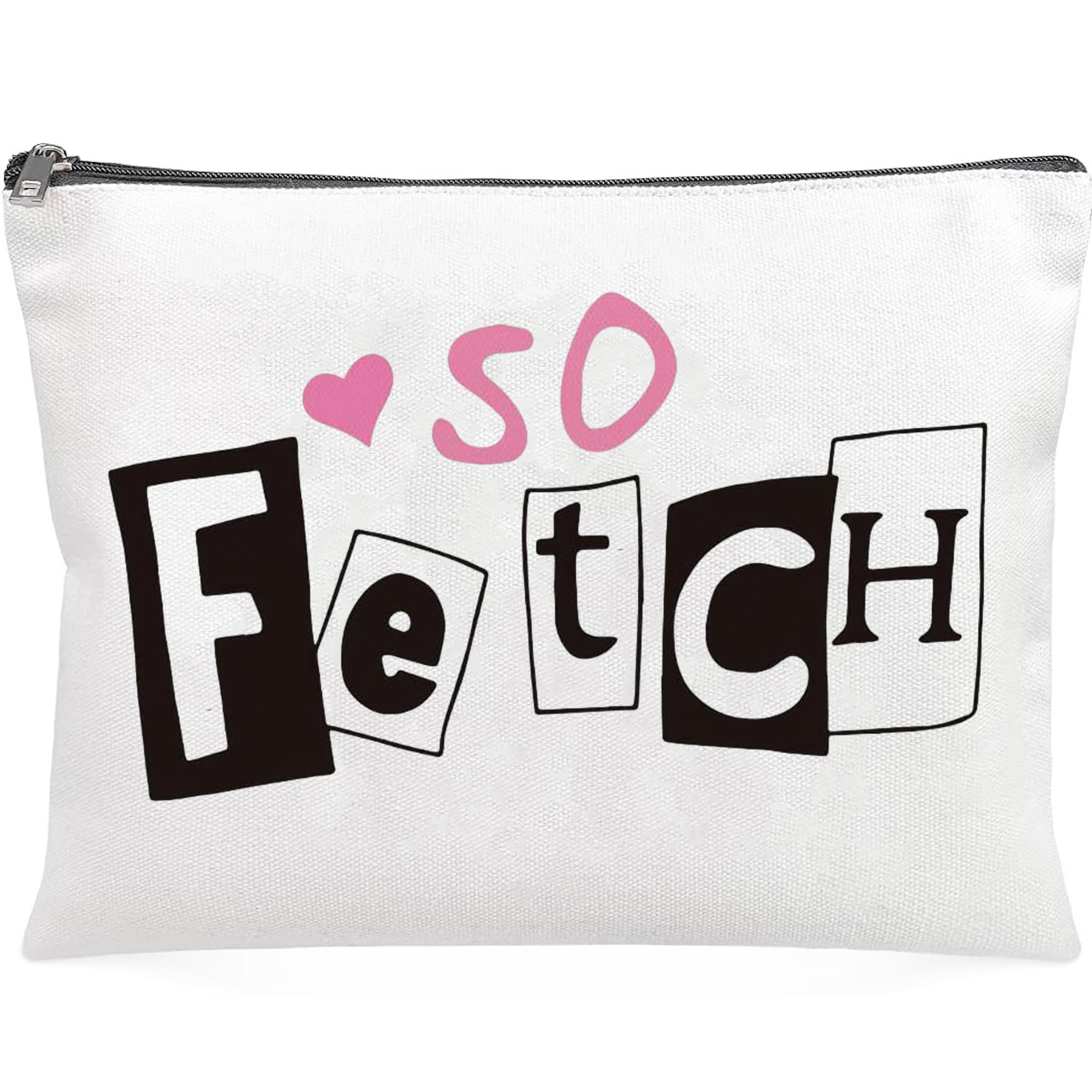 MAIGOMovie Girls Makeup Bag - Pop Movie Merchandise Gifts for Fans Adults Teen Girls Women, Movie Themed Cosmetic Case, Zipper Canvas Makeup Organizer, Pencil Bag for Kids, Valentine's Day Gift