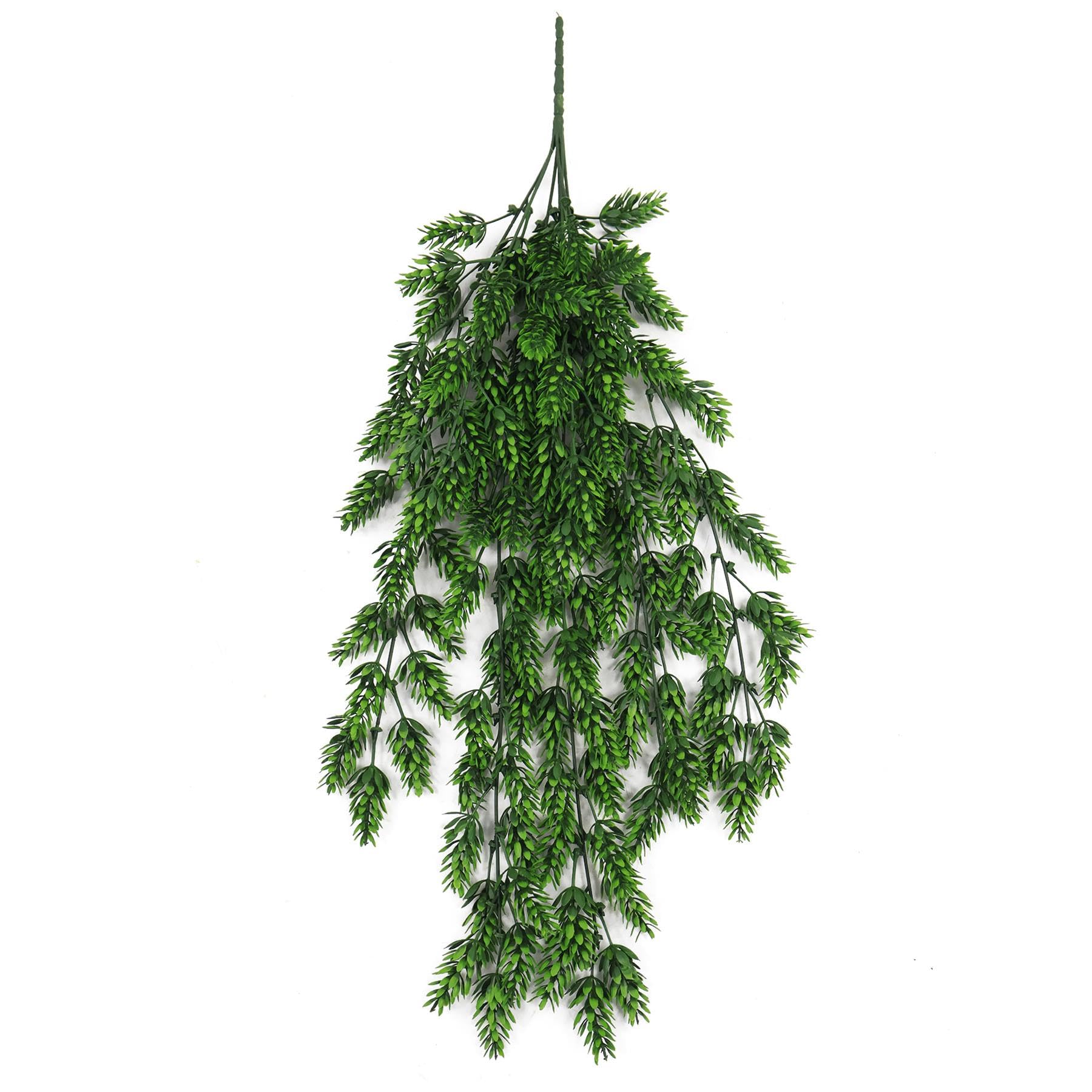 Leaf 4ft Clustered Fern Hanging Artificial Plant