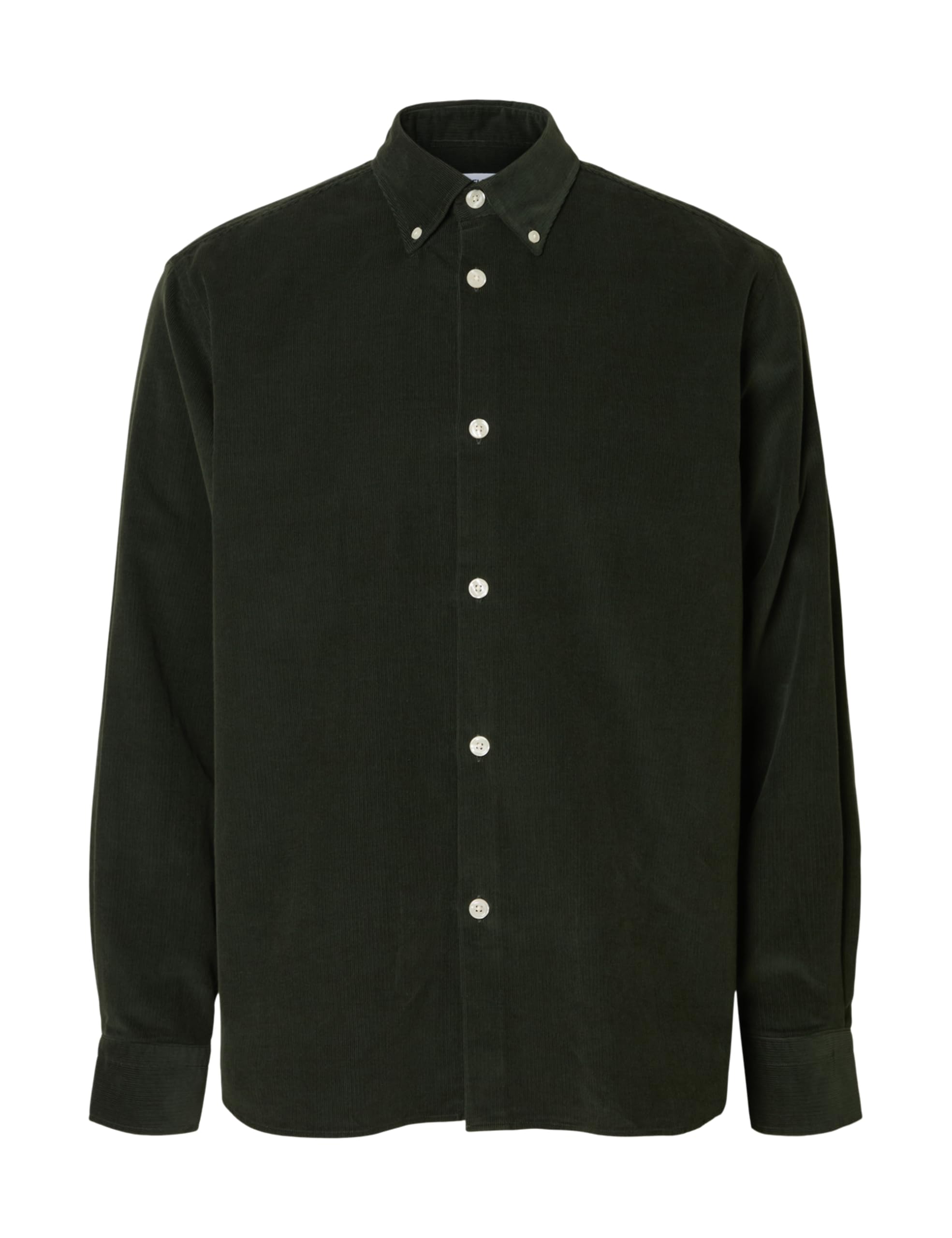 Selected Homme Male Cotton Corduroy Shirt