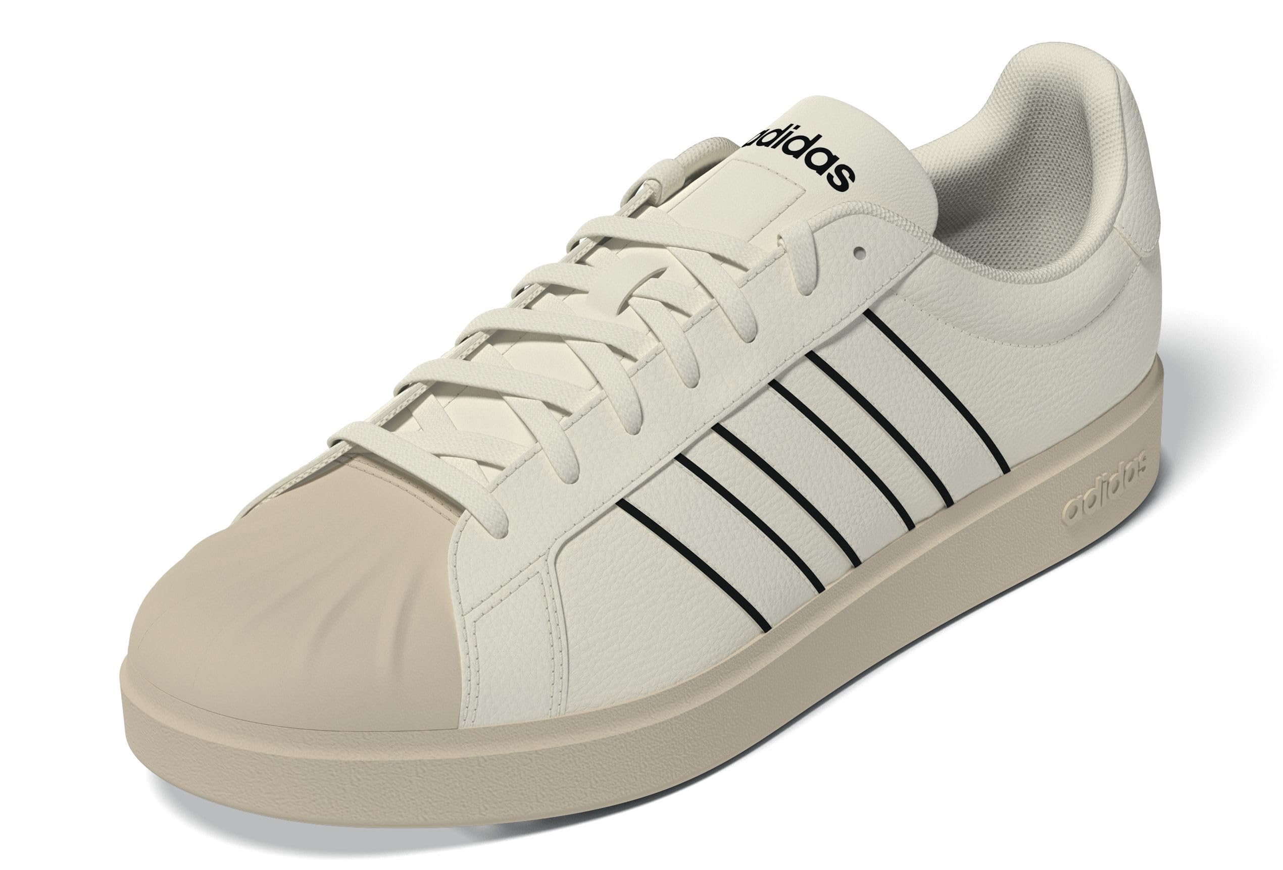 adidas Herren STREETTALK Shoes, Off White/Off White/Sand strata, 49 1/3 EU
