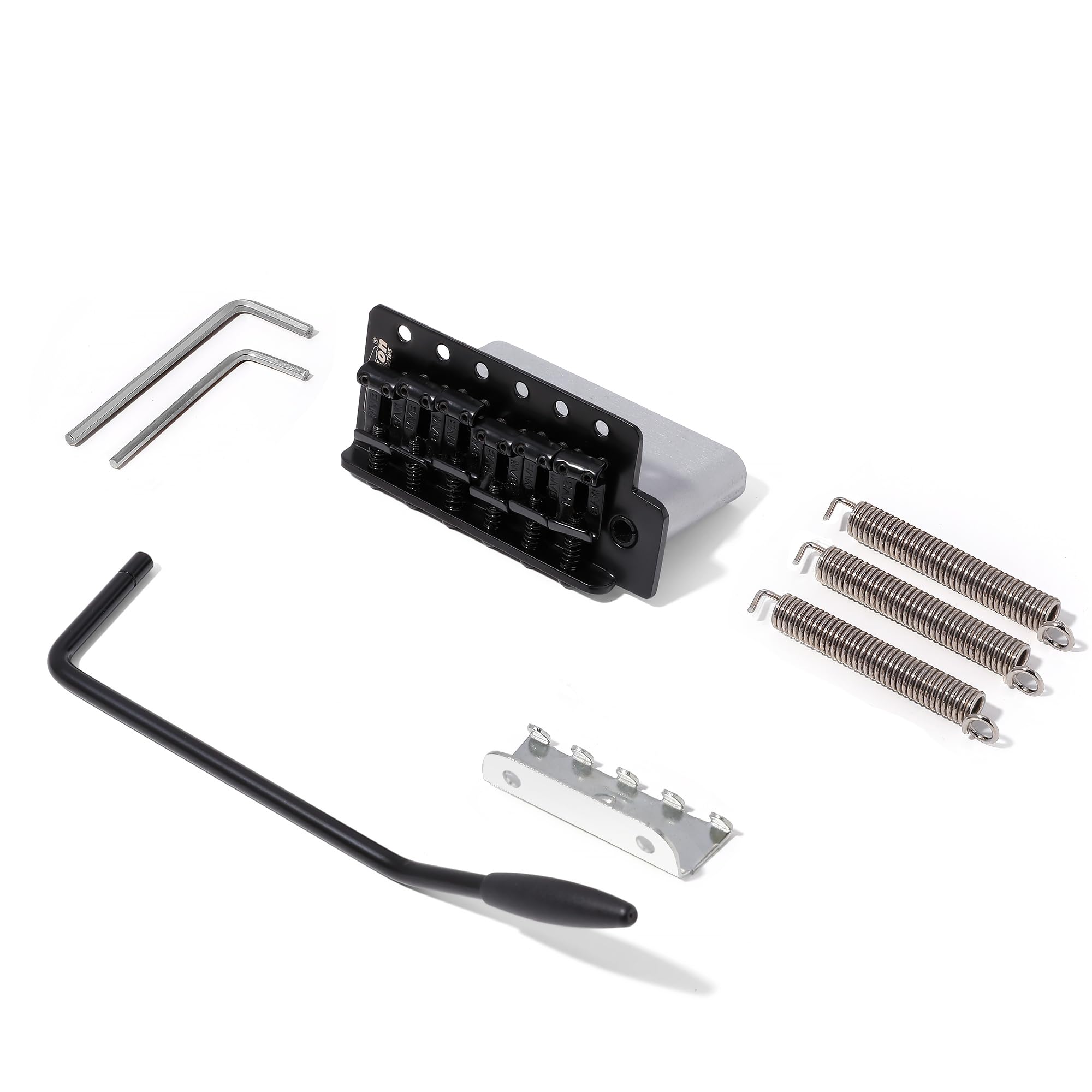 Original Wilkinson Tremolo Gitarrenbrücke 2-Punkt-Tremolo Vibrato Chrom WOV08 Nachabstand 56 Mm