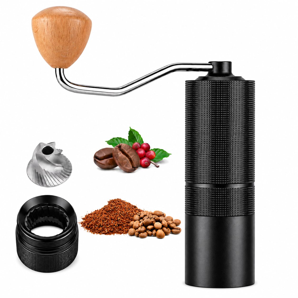 popsweeter C38 Manual Coffee Grinder