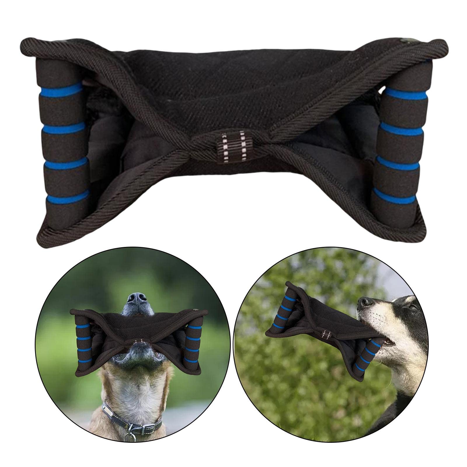Manga de Entrenamiento para Mascotas con Cojín de Yute Mordedor Asa Ergonómica Y Material Resistente Protección Eficaz Durante El Entrenamiento Adecua