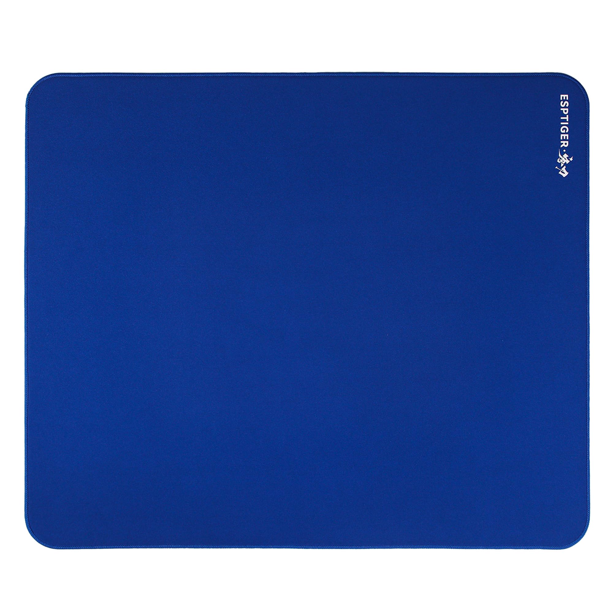 Mouse Pads EspTiger Tang Dao SR (480 x 400 x 4mm) Standard Size SCR Synthetic Rubber Base Superior Control Performance Large Cloth Gaming Mousepad โ Blue