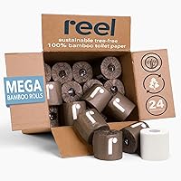 Vista 7 de Papel Higiénico Premium a Granel de Reel - 2 Paquetes - 48 Rollos de Papel Higiénico - 3 Capas Hecho Sin Árboles - Sin Plástico en el Embalaje