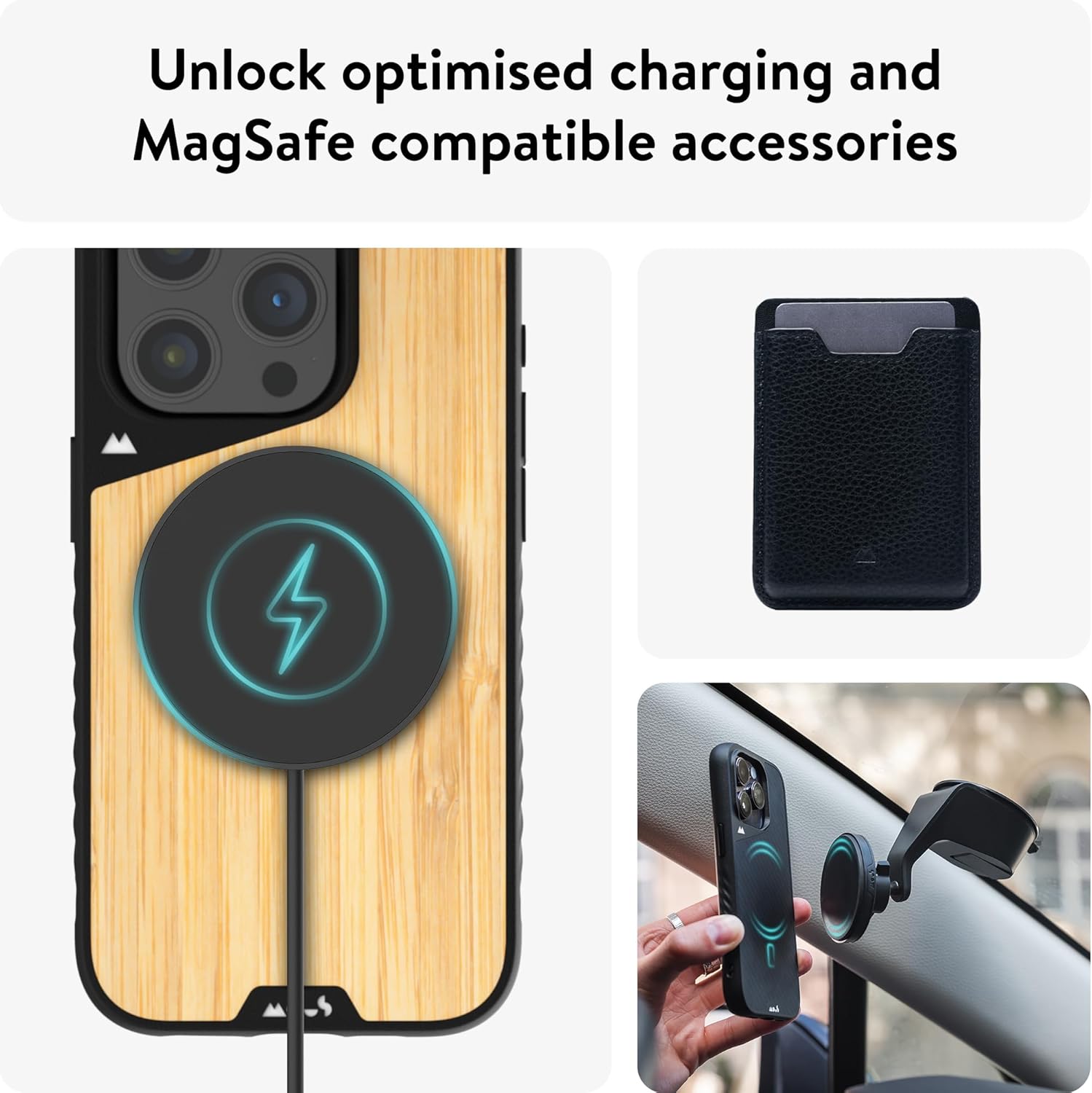 Mous Limitless 5.0 Bambusový Kryt detailný pohľad