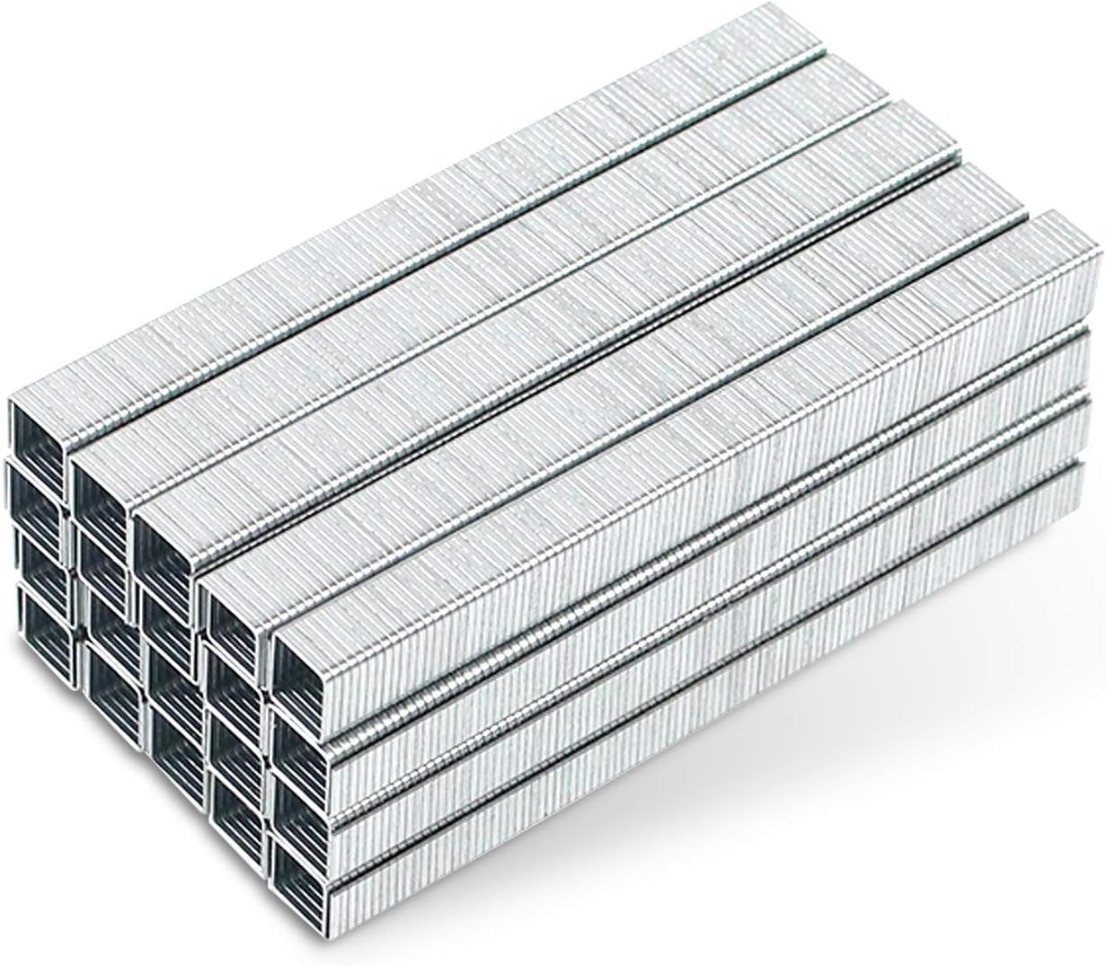 | 71 Series Upholstery Staples - Length (1/8" to 5/8") / 22 Gauge / 3/8" Crown/Galvanized Steel LOT