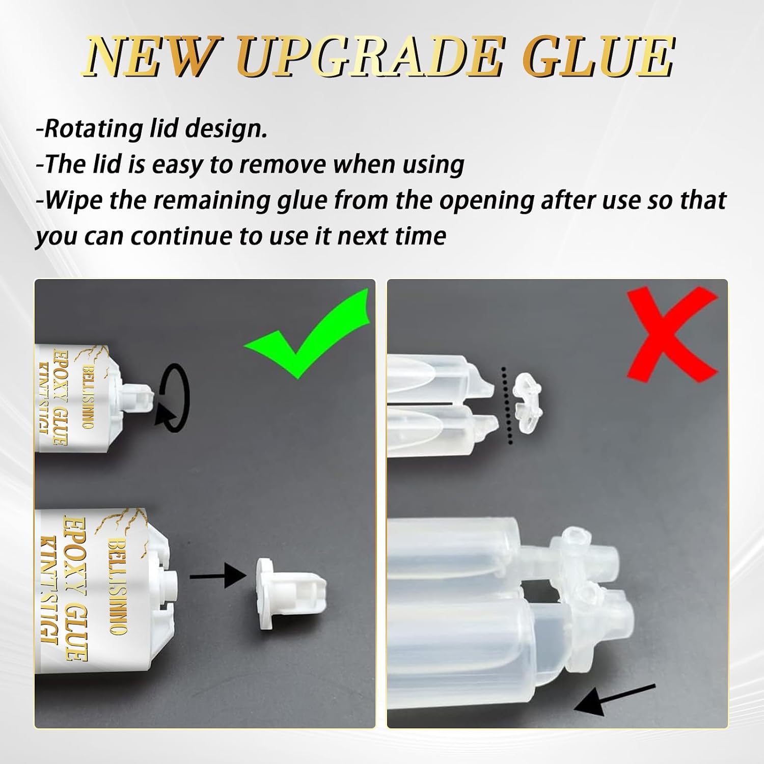 Bellisinno Kintsugi Kit Gold Repair, Gold Glue for Ceramics and Porcelain, Kintsugi Kit Repair Your Meaningful Pottery, Ceramic Repair Perfect for Beginners Restoring Meaningful Gifts (50ml)