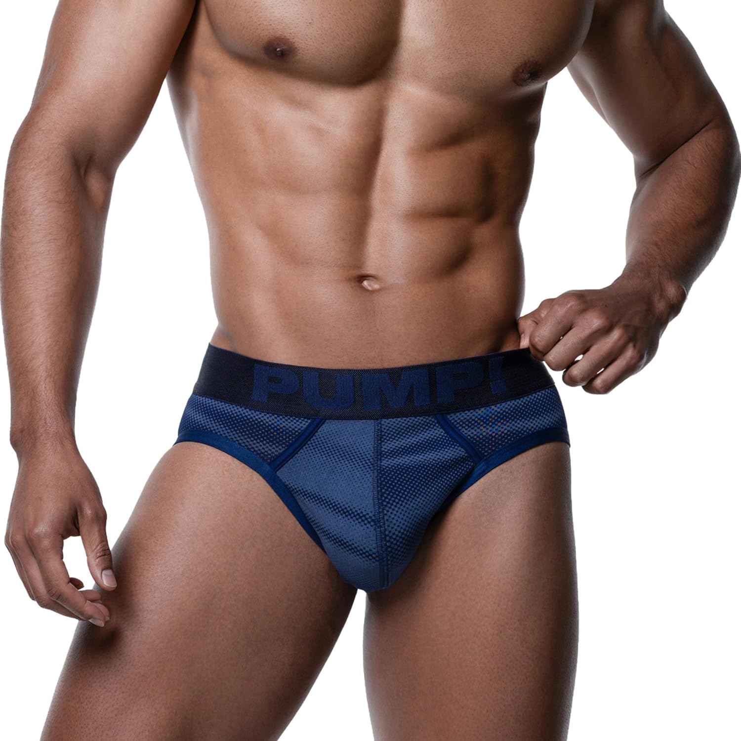Pump! Indigo Blue Jock Men's - Jockstrap Underwear, Athletic Support Jockstraps